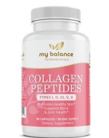 Collagen Peptides Types I, II, III, V, X