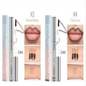 Matte Finish No Stain On Cup Hook Line Lip Stick (Option: 2.5ml-Set5)