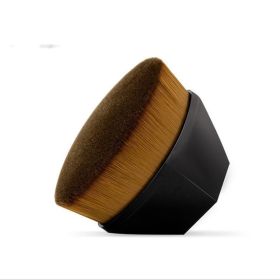 Foundation Brush BB Cream Makeup Brushes Loose Powder Brush Flat Kit (Option: Matte black3pcs)