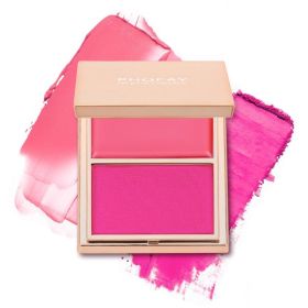 PHOFAY Double-Take Cream & Powder Blush Duo (Option: 1PCS-Color code05)