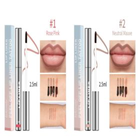 Matte Finish No Stain On Cup Hook Line Lip Stick (Option: 2.5ml-Set2)