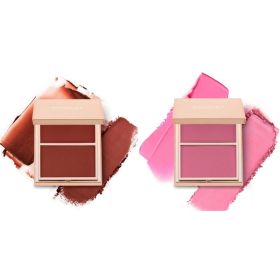 PHOFAY Double-Take Cream & Powder Blush Duo (Option: 1PCS-Set7)