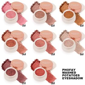 PHOFAY MASHED POTATOES EYESHADOW (Option: Set4)