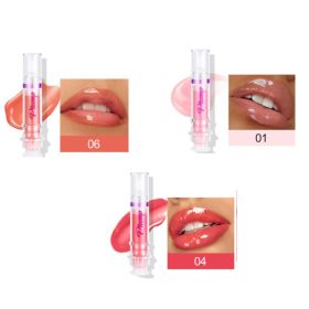 New Tube Lip Rich Lip Color Slightly Spicy Lip Honey Lip Glass Mirror Face Lip Mirror Liquid Lipstick (Option: 1 4 6color)