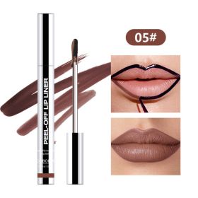 Pull Lip Liner Waterproof Long Lasting And Does Not Fade Lip Lacquer (Option: 3.5ml-05color)