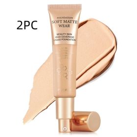 PHOFAY Full Coverage Foundation (Option: 03 2pcs)